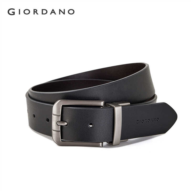 ❤ GIORDANO Official เข็มขัดผู้ชาย เข็มขัดหนัง เข็มขัดแฟชั่นผช 01131023