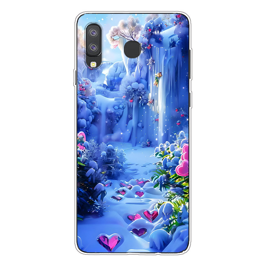 เคสสําหรับ Samsung galaxy A9 star/A8 star เคสซิลิโคนนุ่ม TPU พิมพ์ฝาครอบโทรศัพท์ - รูปที่ 5