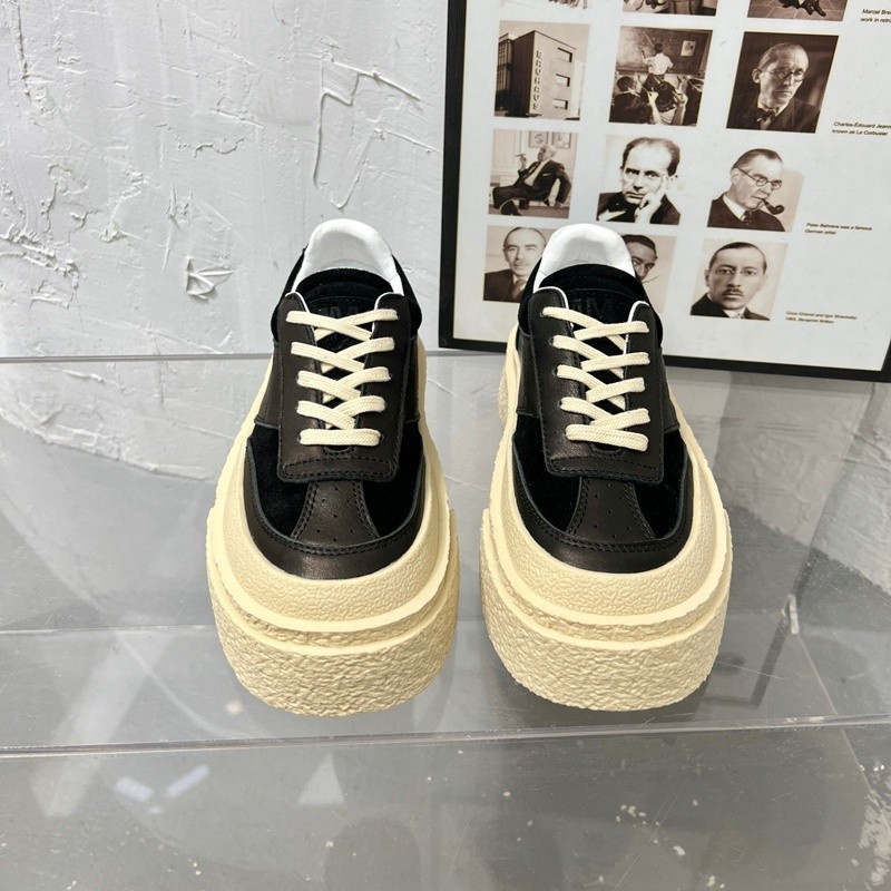 Maison Margiel Ladies Flat Lace-Up Shoes MM6 รองเท้าลําลองพื้นหนา 6WAN KITD