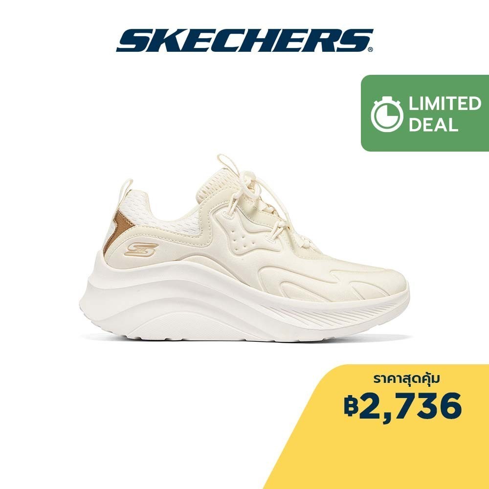 Skechers สเก็ตเชอร์ส รองเท้า ผู้หญิง BOB'S Sport Bobs Chaos Hi Shoes - 117513-OFWT
