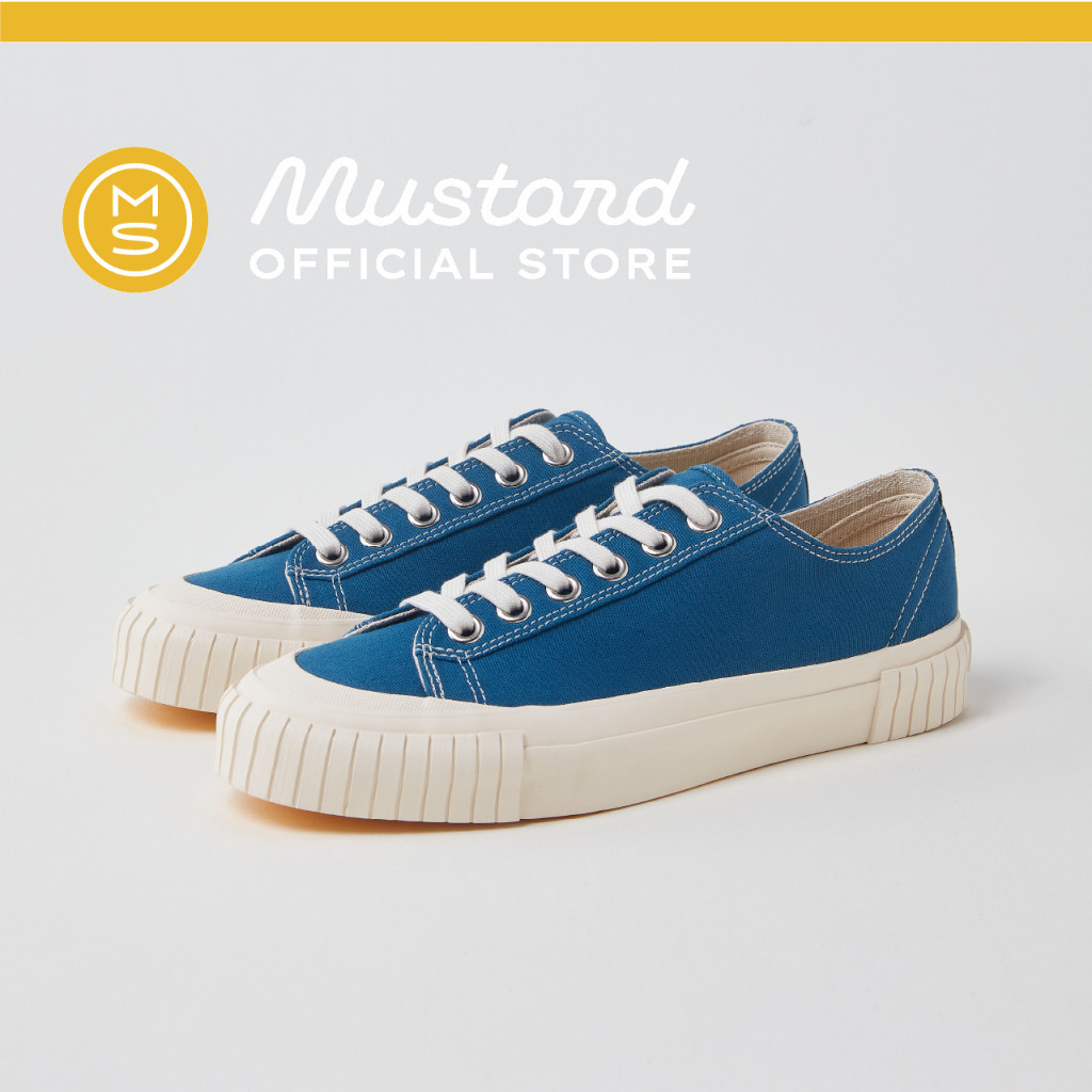 ฟิกเกอร์ Mustard Sneakers Bumper 2.0 Ocean Blue รองเท้าผ้าใบ