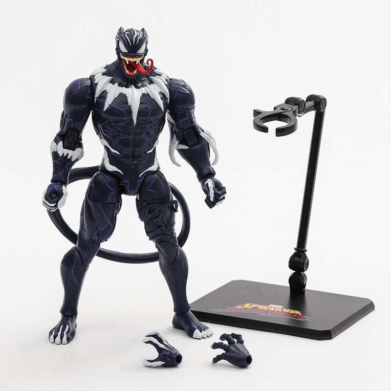 ➧ Hi New ZD Toy พิษกัปตันอเมริกา Panther Model Action Manikin Series แฟนค