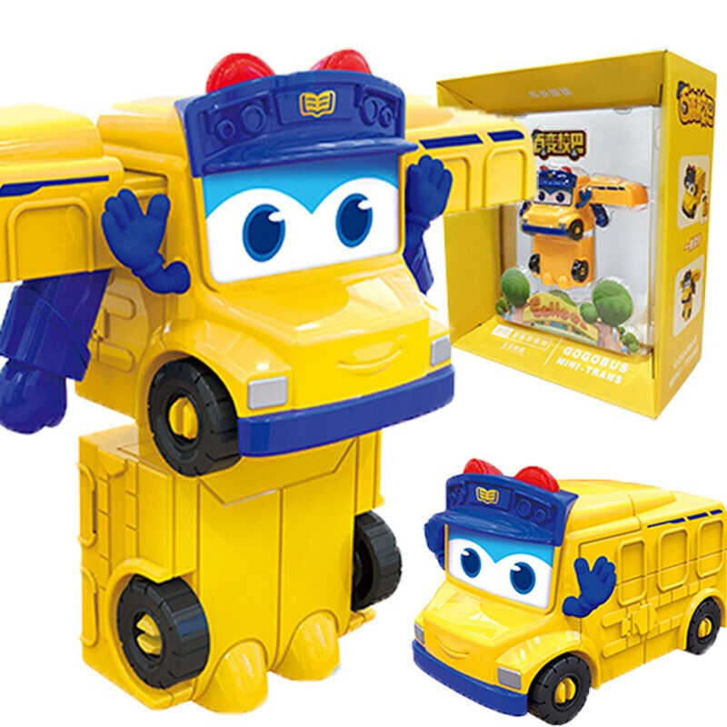 ➧ ใหม่มินิ GGBOND Gogo รถบัสเปลี่ยนตำรวจ / นักผจญเพลิงขอ