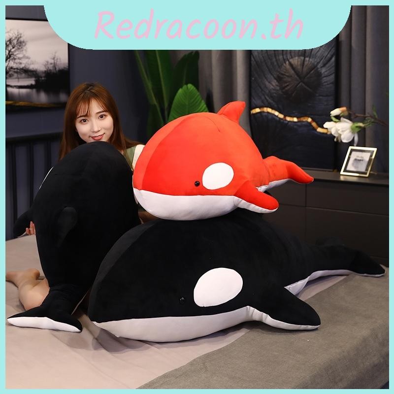 Orcinus Orca Whale ตุ๊กตายัดไส้ รูปการ์ตูนปลาวาฬ ของเล่นสําหรับเด็ก ของขวัญวันเกิดคริสต์มาส