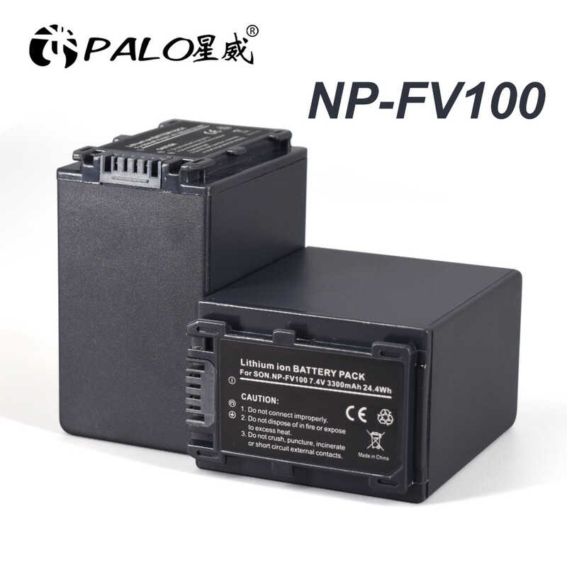 Np-Fv100 1C9 Npfv100 NP Fv100แบตเตอรี่กล้องสำหรับ Sony Np-Fv30 Np-Fv50 Np-