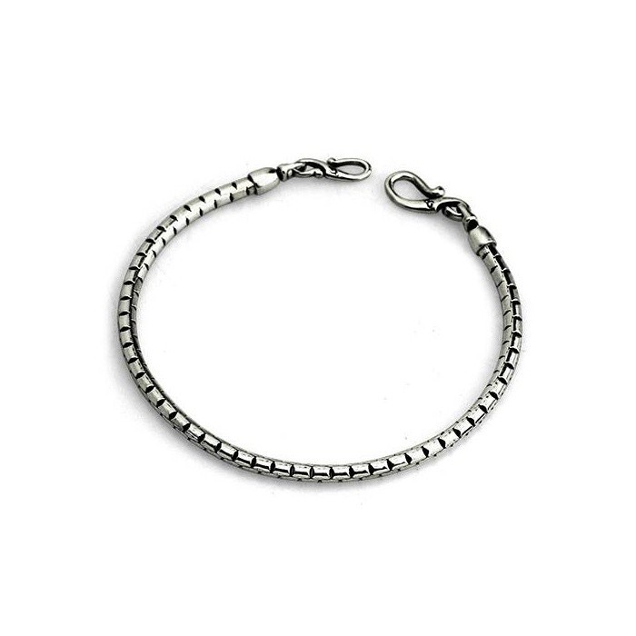 OHM Beads สร้อยข้อมือ OHM Skinny Bracelet - Silver 925 Charm เครื่องประดับ บีด เงิน เแก้ว จี้ สร้อย