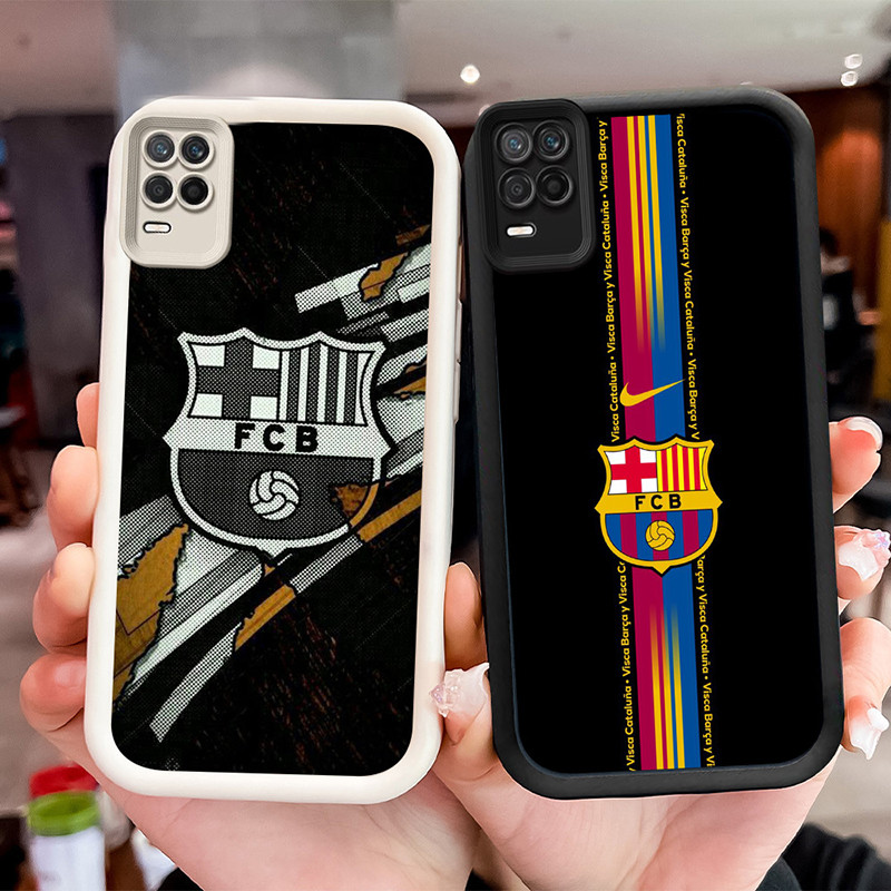 ปลอกกันกระแทกสําหรับ OPPO A54 Realme 8 8S Q3 V13 Narzo 30 Pro WF5 barcelona