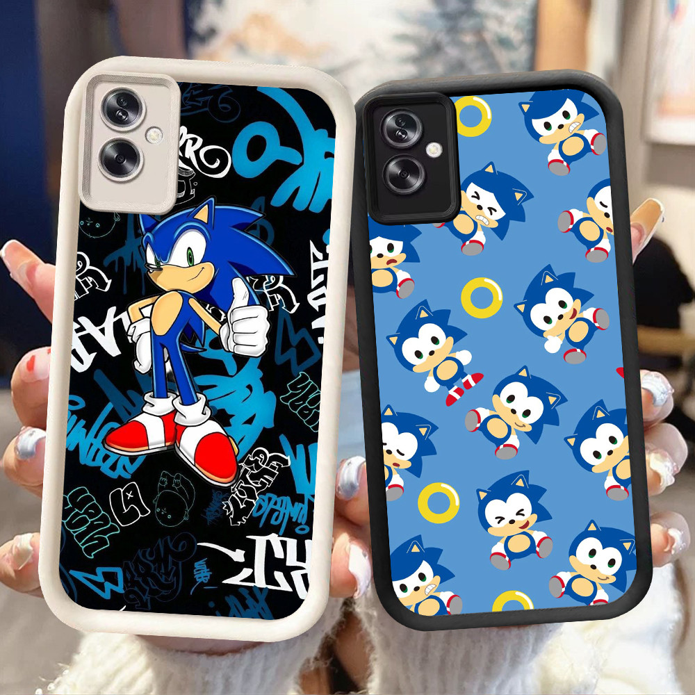 NA-82 Sonic the Hedgehog เคสกันกระแทกสําหรับ OPPO A79 A3 A3X Realmeo C31 C35 Narz 50A Prime Pro