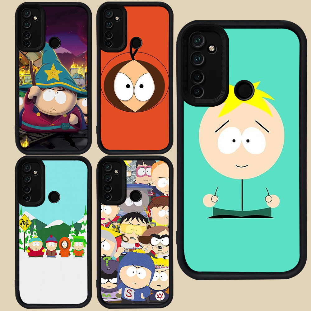 ปลอกสีดําสําหรับRealme 14T 14X 14 C71 C73 C2 C2s 5s Narzo 10A 20A 7i 10 C17 C75 5 9i 5i 6i R49 South