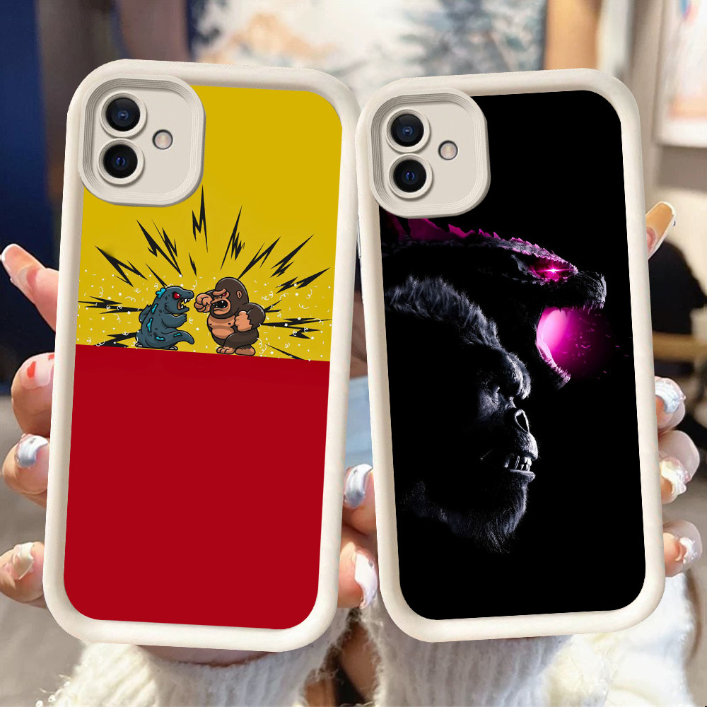 NB-27 Godzilla vs Kong เคสกันกระแทกสําหรับ Samsung A03 F04 A05 A04 A04E M04 A06