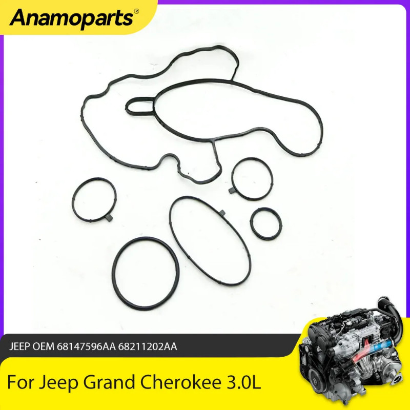 เครื่องยนต์ปั๊มน้ําปะเก็นชุด Fit 3.0 LT ดีเซล EXF V6 สําหรับ Jeep Grand Cherokee Ram 1500 3.0L