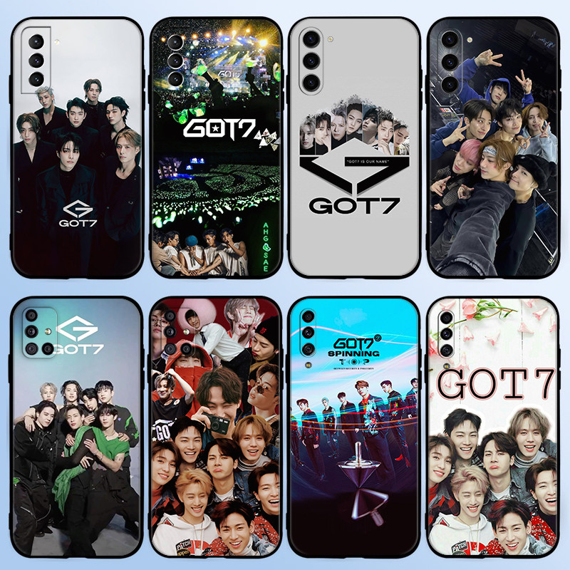 H6JH got7 สําหรับ Samsung S24 Fe Plus Ultra Note 8 9 10 20 Plus Lite M14 M15 tpu case