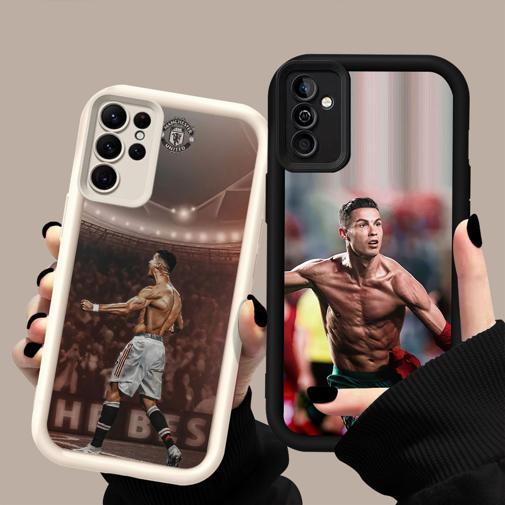 YZ-58 Cristiano Ronaldo สวยมากๆสําหรับ Samsung A55 S25 S21 A54 M15 A26 S24 FE Ultra 5G