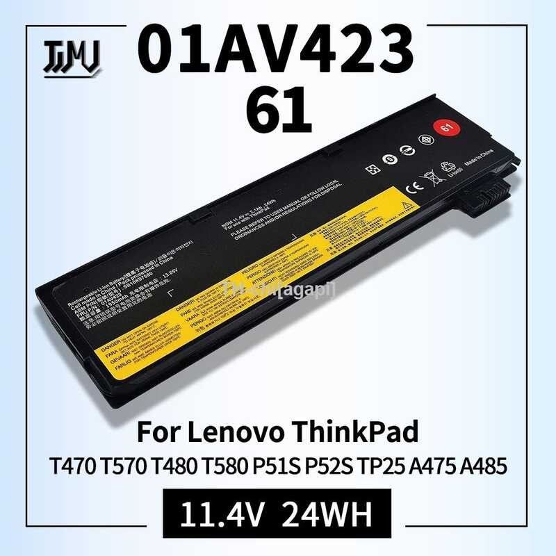 ❤ 01Av423 Sb10k97580 Laptop Battery For Lenovo Thinkpad T470 T570 T480 T580 P51s P52s Tp25 A475