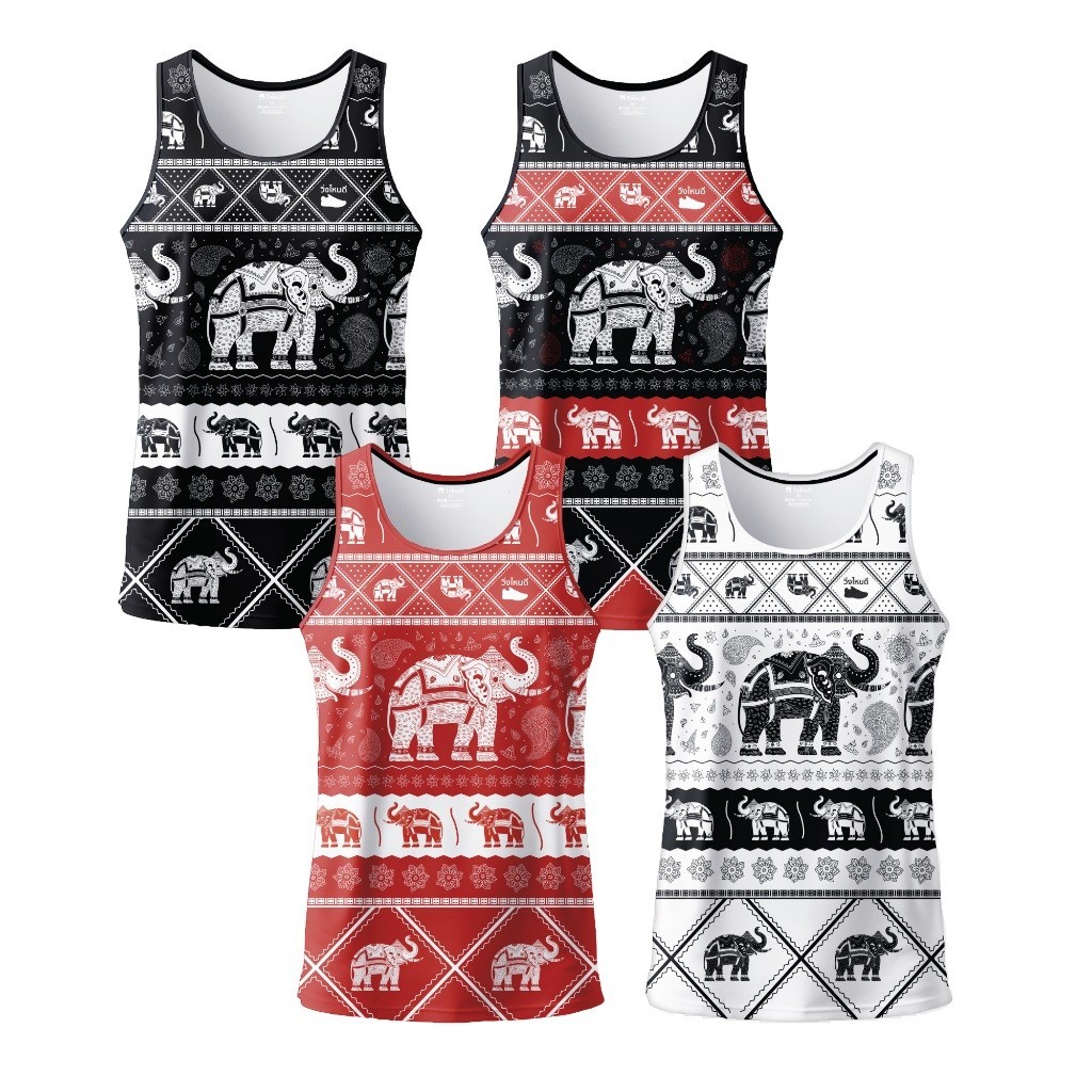 WingNaiDee วิ่งไหนดี เสื้อวิ่งช้างไทย(เสื้อกล้าม) 🐘 💥โปรดระวังของปลอม💥