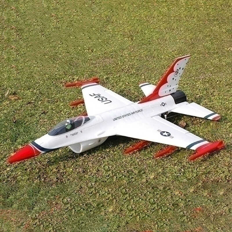 ➧ Mini F-16 50 มม. Rc เครื่องบินเจ็ท Hobby Epo นักบินไม่รวม Edf Je