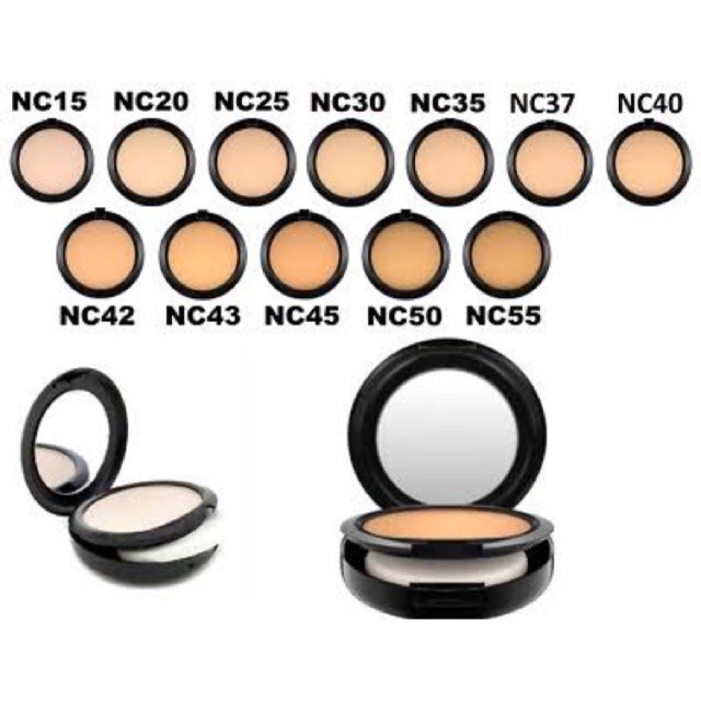 ,,MAC Studio Fix Powder Plus Foundation 15g #NC20, #NC25, #NC30 ปกปิดเนียนและติดทนนานตลอดวัน