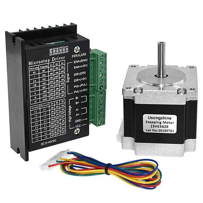 ❤ Nema 23 23Hs5628 57มอเตอร์2.8A พร้อม Tb6600 Stepper Motor Driver Nema17 23สำห