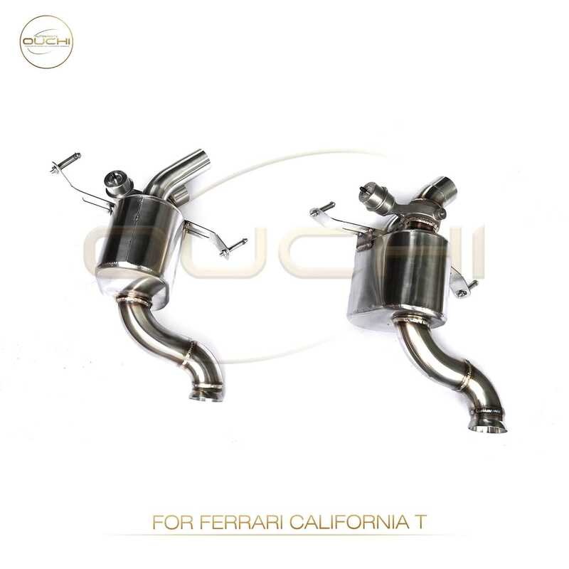 OUCHI ระบบไอเสียสแตนเลส ประสิทธิภาพสูงแบบ Catback สำหรับแคลิฟอร์เนีย พร้อมระบบสุญญากาศ Vae อะไหล่รถย