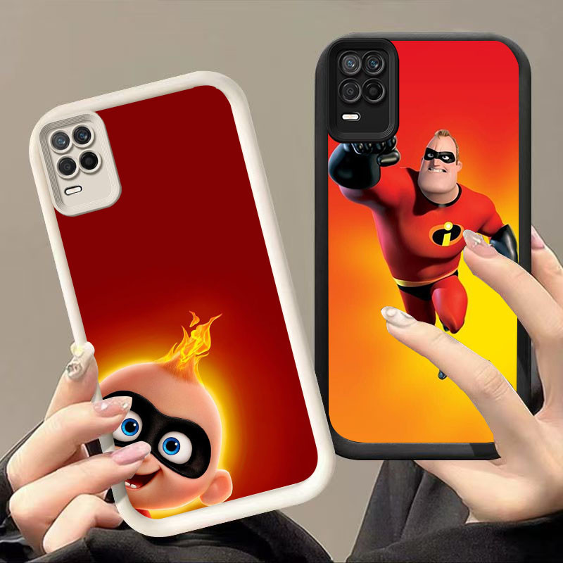 YZ-193 The Incredibles ปลอกกันกระแทกสําหรับ OPPO Realme Narzo 8S 30 V13 A54 8 Q3 Pro 5G 4G