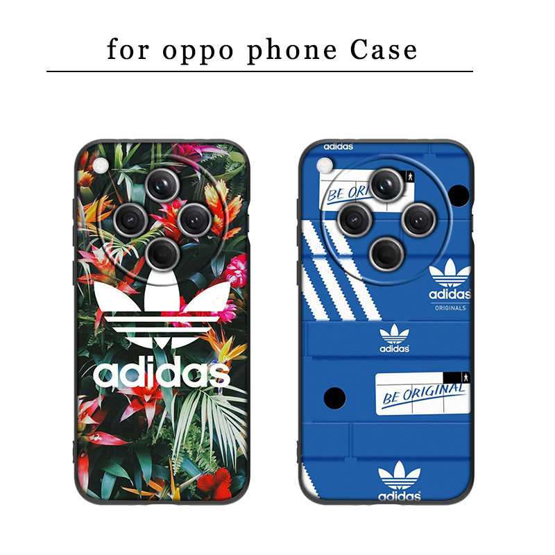 QU2 Adidas OPPO A57 4G A5S A7 A8 A31 A60 A76 A77 A80 A91 F15 F3 A92 A93 A72 A52 A94 Soft Case