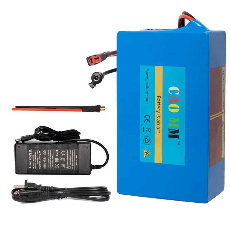 แบตเตอรี่ 48V 36V, 10Ah/ 14AH/ 16AH/ 20AH สำหรับจักรยานไฟฟ้า 200-1200W, สกู๊ตเตอร์