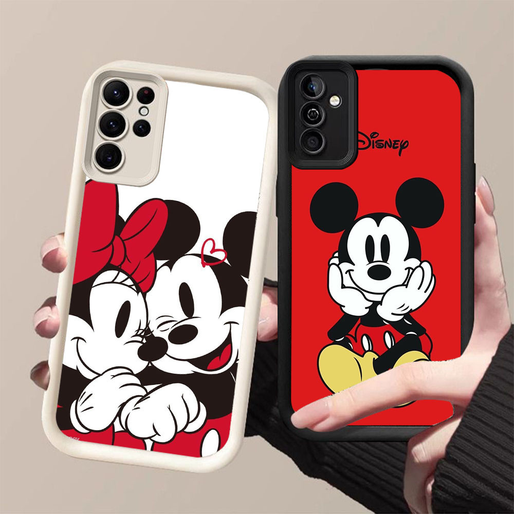 MK-85 Mikey Minne ปลอกซิลิโคนอ่อนนุ่มสําหรับ Samsung A55 A54 M15 S25 S24 S21 FE Ultra