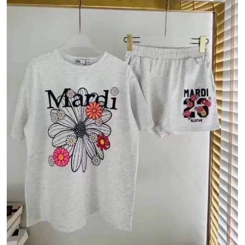 ♞,♘ชุดเซ็ต Mardi เสื้อ+กางเกง vbc