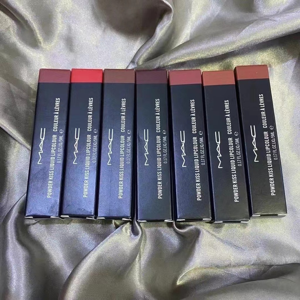Mac Meike Lip Glaze M ลิปสติก A Matte Matte Lip Glaze Gloss 997 996 988 989 991 Lollipop Big Brand