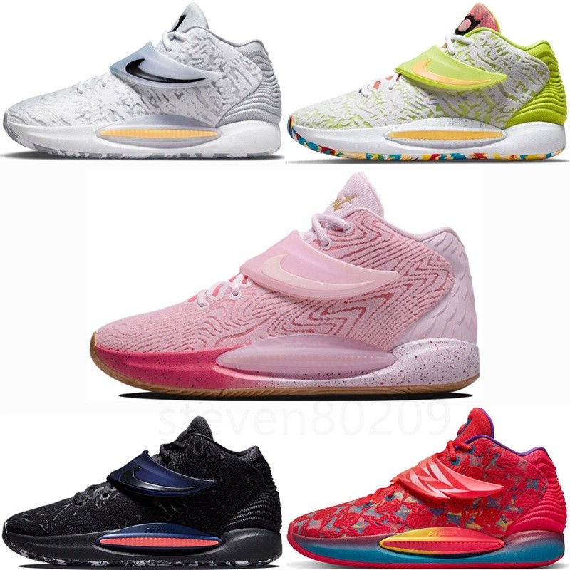 [จัดส่งภายใน 24 ชั่วโมง] NlKE รองเท้าบาสเก็ตบอล KD 14 EP KD14 กันลื่น ทนต่อการสึกหรอ สําหรับผู้ชาย