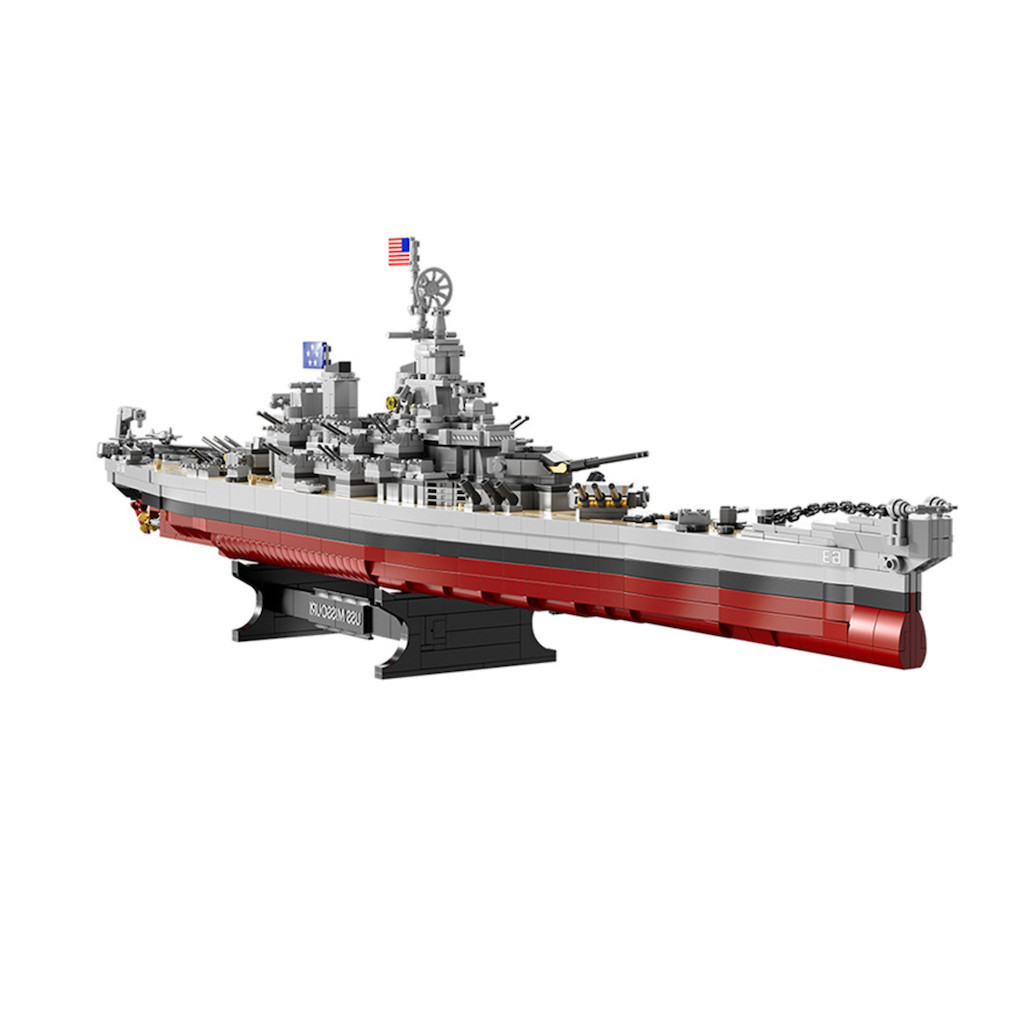 Mybrickstore 2228PCS MOC IOWA Class USS Missouri เรือรบรุ่นพัฒนาของเล่น Building Block อิฐของขวัญเด