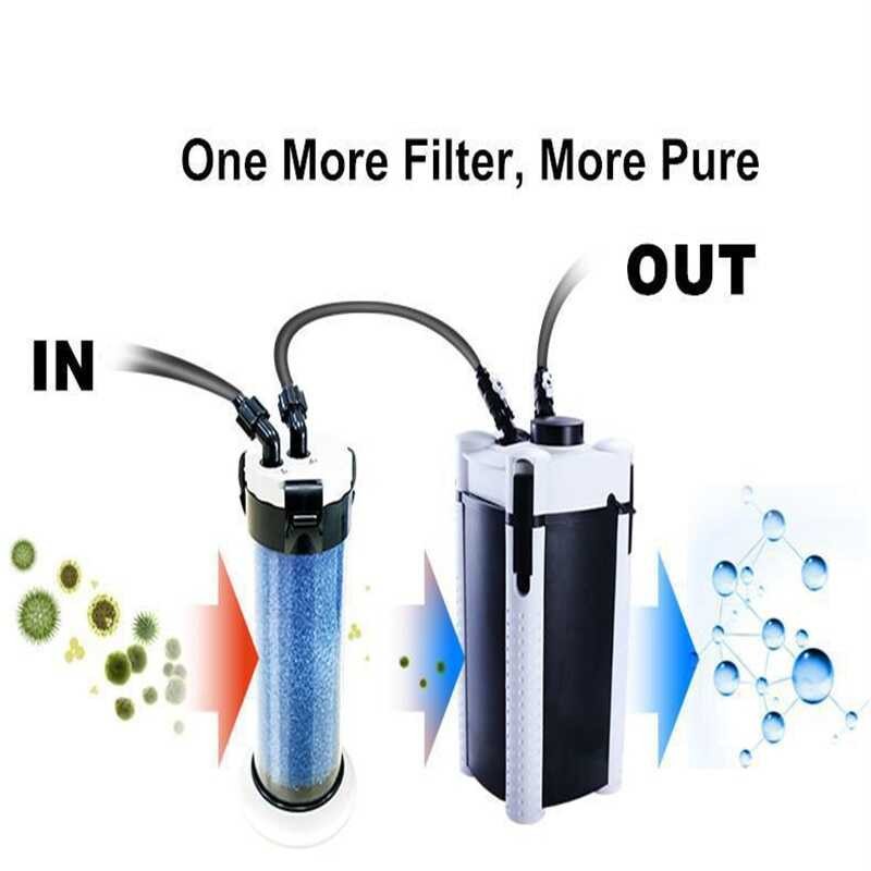 ❤ ATMAN Aquarium Fish Tank Pre Filter ตลับกรองด้านนอก Qz-30 เต่าถังกร