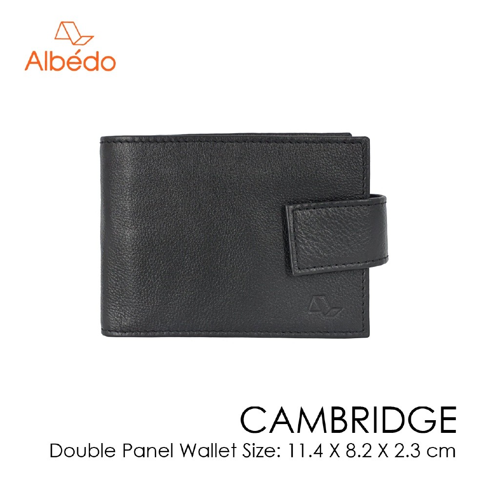 [Albedo] CAMBRIDGE DOUBLE PANEL WALLET กระเป๋าสตางค์/กระเป๋าเงิน/กระเป๋าใส่บัตร รุ่น CAMBRIDGE-CB05