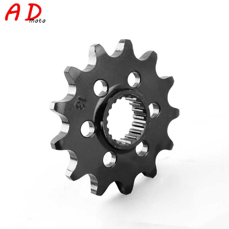 ▩ คาวาซากิ Kxf250 KXF 250 13T 2006-2012 เฟืองหน้าแผ่นปีกนกใบเลื่