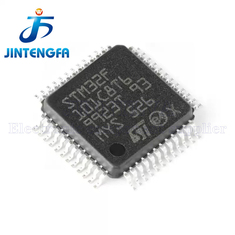 STM32F101C8T6 STM32F101CBT6 LQFP-48 ARM Cortex-M0 Microcontroller MCU ชิป IC SMD STM32F101 STM32F 10