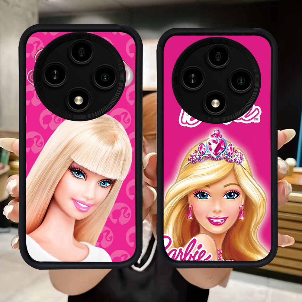 Q46 Barbie Girl soft Casing สําหรับ Xiaomi Redmi A3X POCO X7 C75 C61 X3 NFC A3 14C Pro 5G
