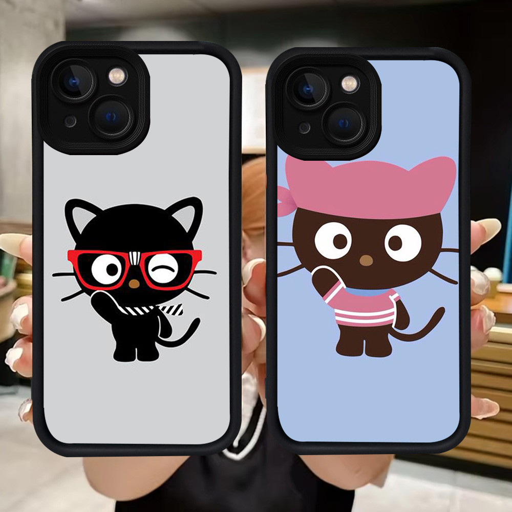 Q26 Chococat soft Casing สําหรับ iPhone 14 7 13 6s 6 8 Pro Max Plus