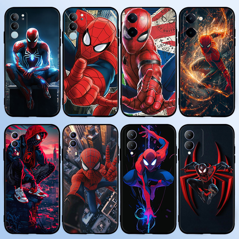 H6SV Cool การ์ตูน Spider-Man สําหรับ Vivo U3 Y19 S1 S16 S17 S19 Pro S17 S17T T3 V5 lite Z9 Y67 V5s Y