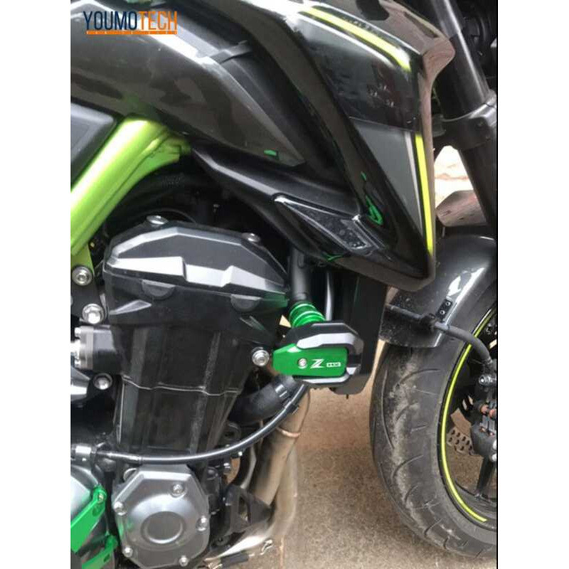 ▲ สำหรับ KAWASAKI Z H2 ZH2 Zh2 2019 2020รถจักรยานยนต์ Falg กรอบป้องกัน Slider Fairing Guard Anti Cra