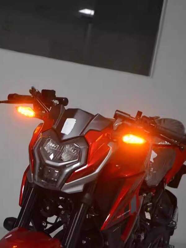 เหมาะสําหรับ Haojue DR160 ดัดแปลงแฟลชคู่ DR160S DR150S สี่แฟลชสวิทช์ควบคุม Flash Strobe Light