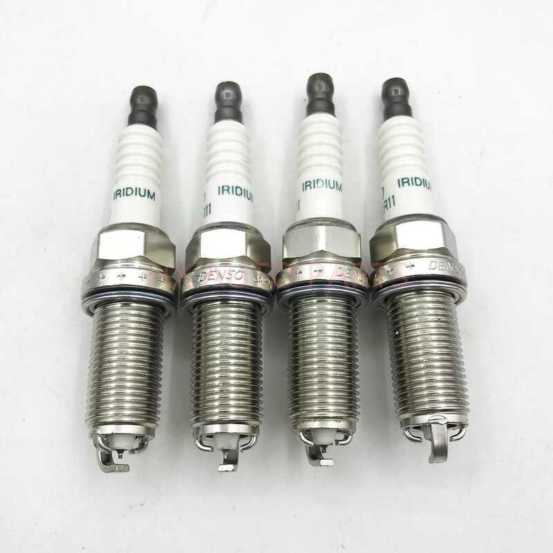 4ชิ้น Denso Iridium หัวเทียนเหมาะสำหรับ Toyota Camry Hybrid Fk20hbr11 90919-