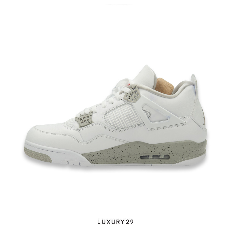 yu ♞,♘Nike Jordan 4 Retro White Oreo (2021)