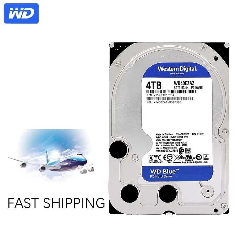 Western Data WD BLUE 4Tb 6Tb 3.5 นิ้ว SATA III 5400 รอบต่อนาที 500Gb 1T 2Tb HDD สำ