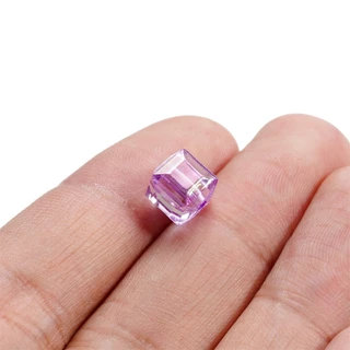 St. kunkka 5 ชิ้น 8mm อะคริลิคสแควร์ลูกปัดโปร่งใส Spacer ลูกปัดหลวมสามารถใช้ สําหรับDIY เครื่องประดับทําสร้อยคอสร้อยข้อมือ