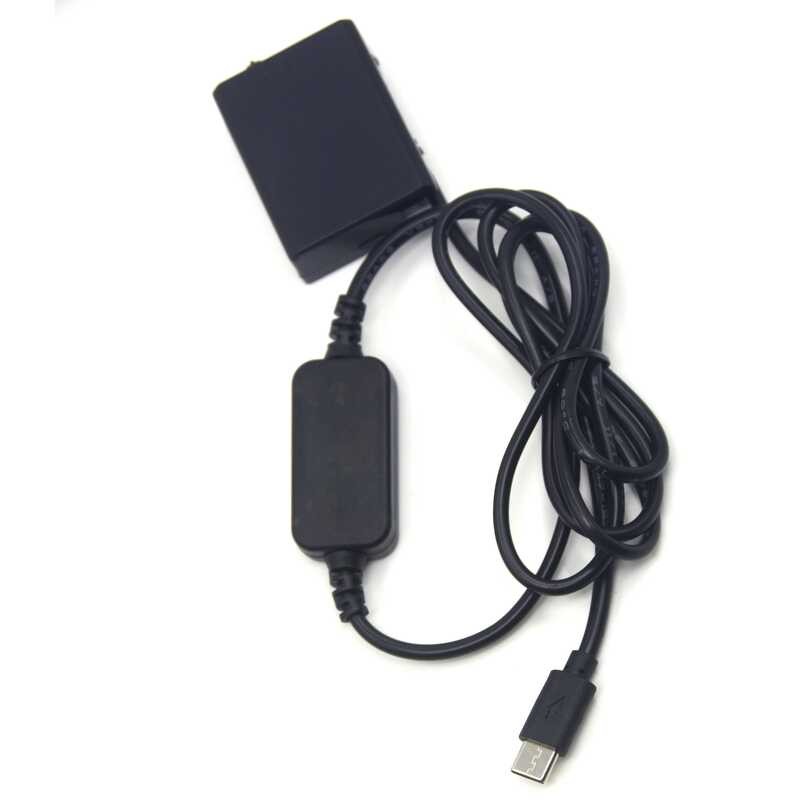 DR-E5 8 DC Coupler LP-E5 Dummy Battery ACK-E5 USB-C Drive Cable Fit For Canon EOS XS XSi T1i 450D
