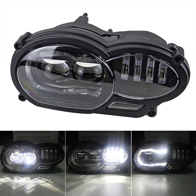 ภาพใหญ่: 009 R1200gs ไฟหน้า LED 1200 GS 2005-2012 R 1200Gs ADV Adventure 2006-201