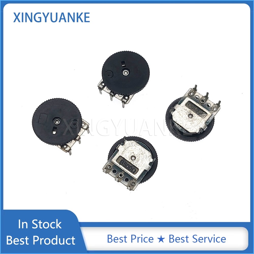 10 ชิ้น/ล็อตขายร้อนเกียร์ Dial Turntable ปรับปริมาณ Potentiometer 14x1 การเชื่อมต่อเดี่ยว B500R B5K 