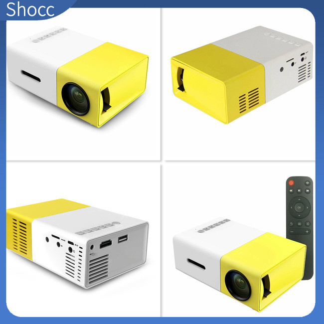 [HOT] Yg300 Portable Projector HD 1080P Mini Video Projector Home Video Smart Projectors พร้อมรีโมท