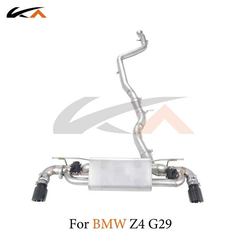 KA ระบบไอเสีย Tuning สแตนเลส catback สำหรับ Z4 G29 2.0T อะไหล่รถยนต์ประสิทธิภาพสูง ท่อไอเสีย vae อุป