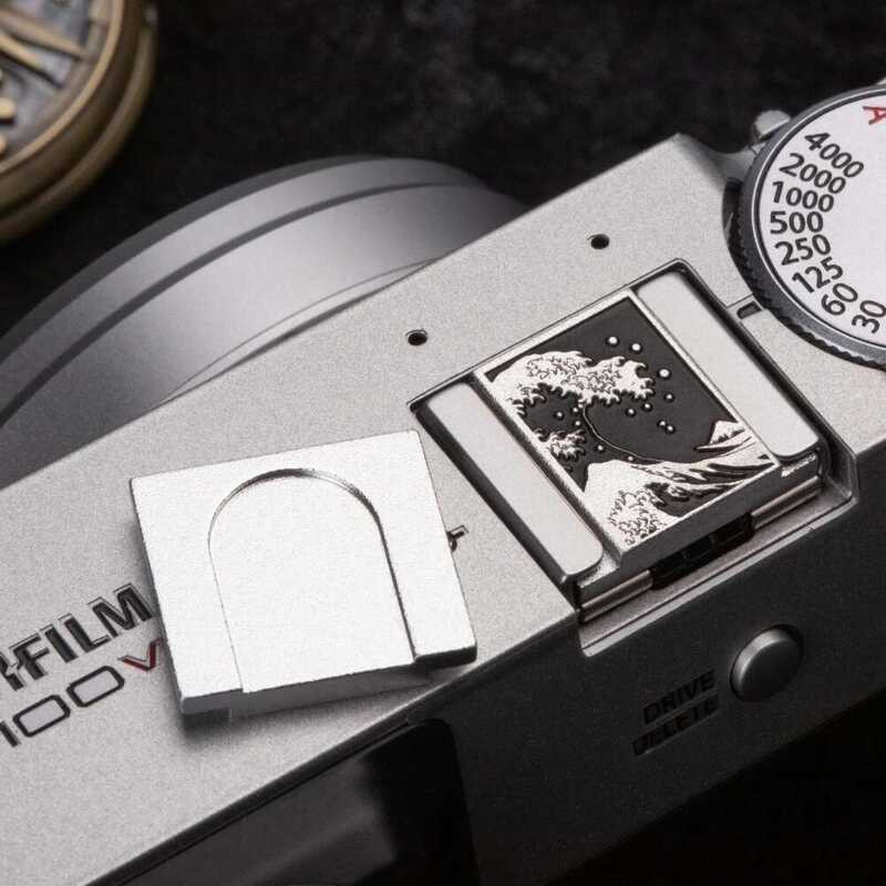 สำหรับกล้อง ฝาครอบรองเท้าร้อนโลหะ Fuji X100V X100VI Leica Q2 Q Lumix S9 Sony A7C2 Nikon ZF Canon